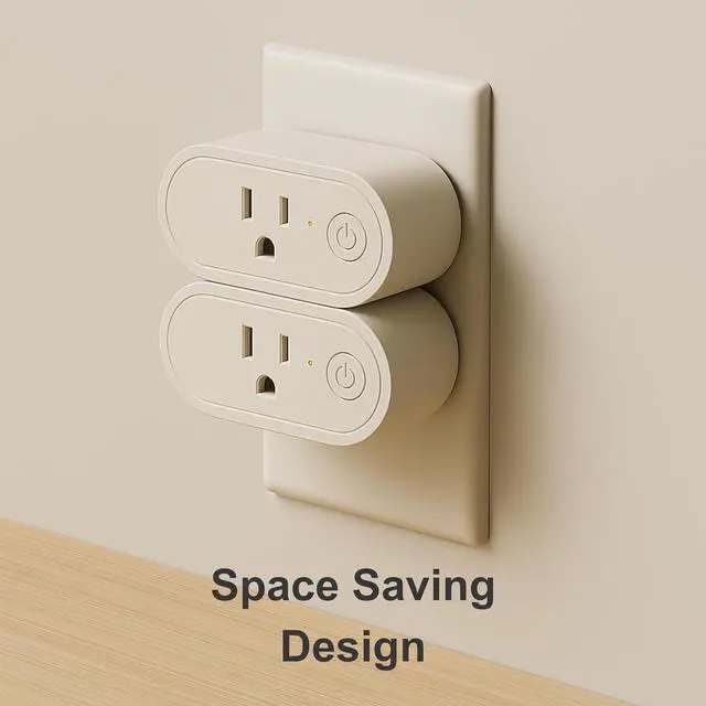 Alt view image 6 of 7 - Remote Control Outlet: Wireless On Off Outlet Switch  Lamps Fans & Appliances Indoor  Renter Friendly  100FT Range  No Wiring