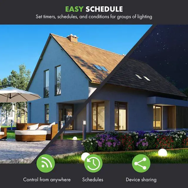 Alt view image 5 of 6 - TOPGREENER Smart Wi-Fi Outlet with Energy Monitoring, Tamper-Resistant, Control Lighting and Appliances from Anywhere, in-Wall, No Hub Required, Compatible with Alexa and Google Assistant, Nickel