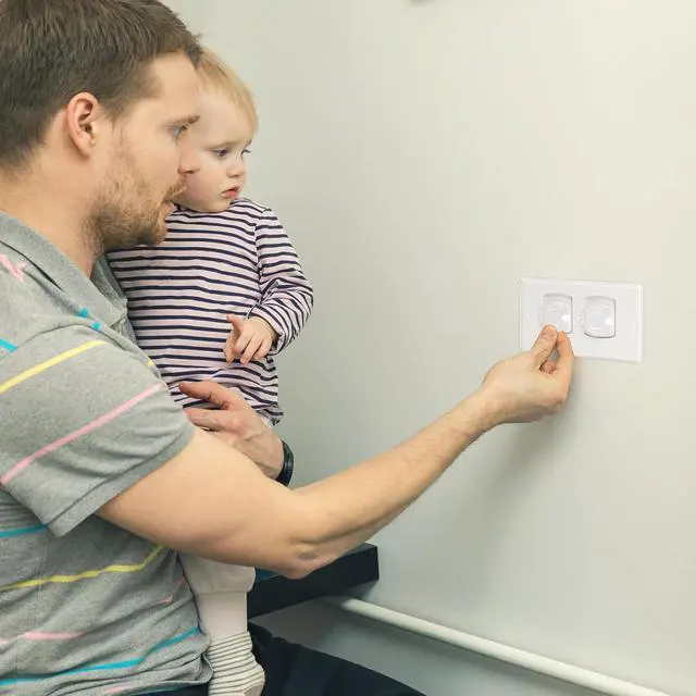 Alt view image 7 of 7 - Thyle 500 Pcs Outlet Covers Bulk Child Baby Proofing Plug for Electrical Outlets Covers Easy Install Socket Sturdy Safe Secure Baby Proofing Kit for Home Office Bulk