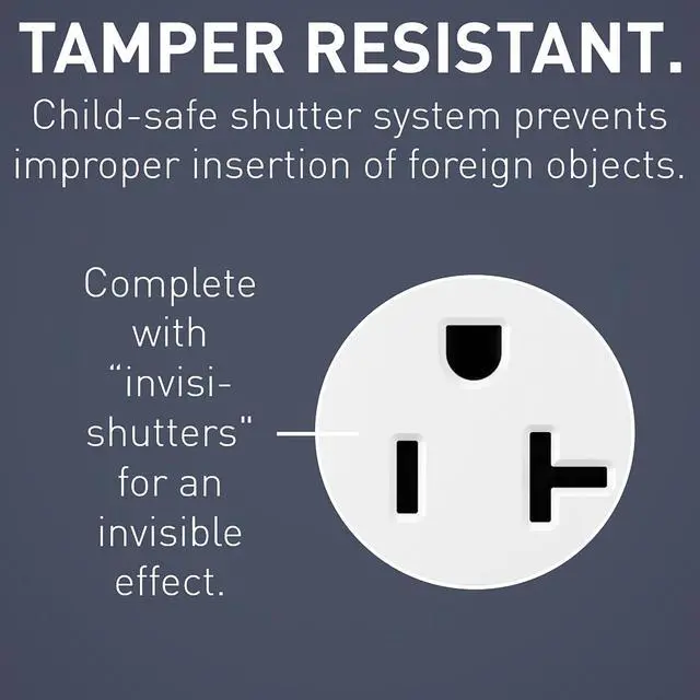 Alt view image 6 of 7 - Legrand radiant 2097NTLTRW 20 Amp Night Light GFCI Self Test Tamper-Resistant Decorator Duplex Outlet with Cool Touch LED, White (1 Count)
