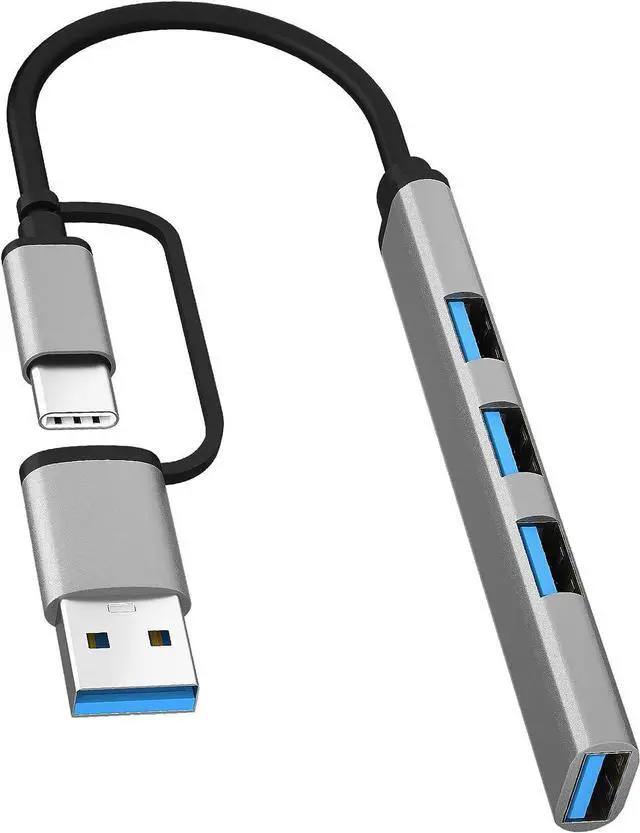 Main image of SGIN USB C Hub4 Ports USB C to USB Adapter, 5V/3A USB-C Adapter Power Delivery with 100W PD, USB Type C Hub, USB Hub for Laptop, MacBook Air/Pro