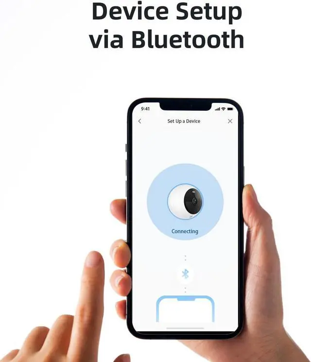 Alt view image 3 of 7 - Noorio B211 Security Camera Indoor Outdoor Wireless 2K+ Bluetooth Camera for Home Security, Motion Activated Security Camera Spotlight Color Night Vision 16GB Local Storage Work with Alexa Magntic