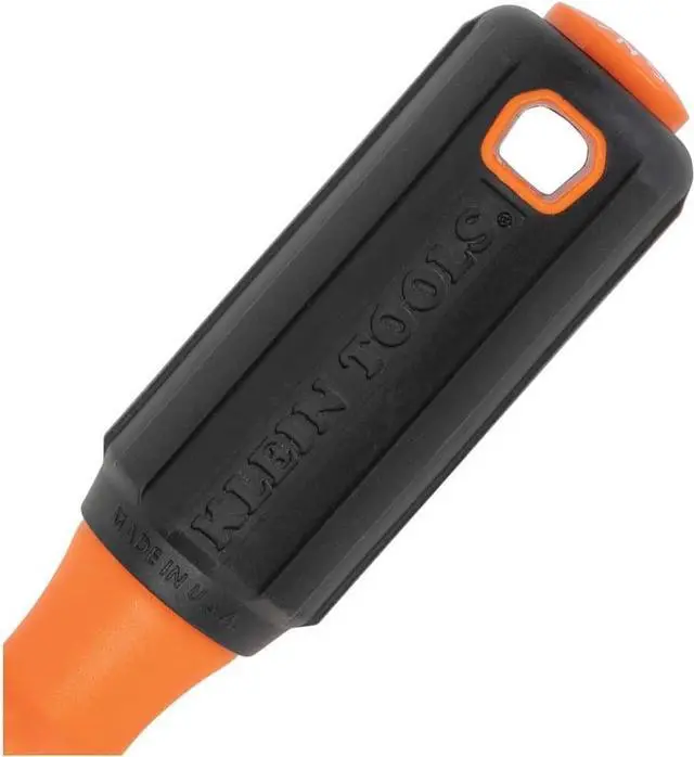 Alt view image 6 of 7 - 85073INS Insulated Screwdriver Set Made in USA features 1000V Phillips Slotted and Square Tips Cushion Grip Handles 3-Piece
