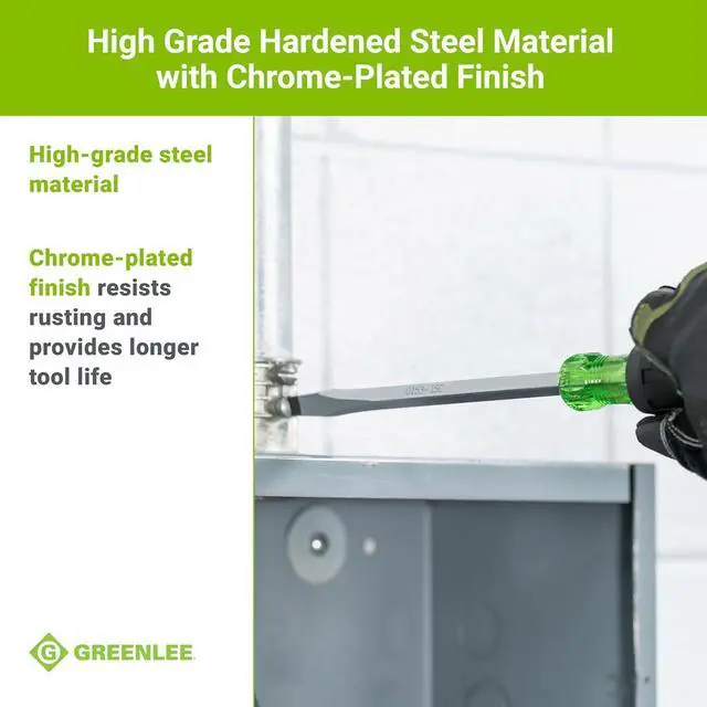 Alt view image 6 of 7 - 0153-02C 7-Piece Screwdriver Set with Cabinet Keystone and Phillips