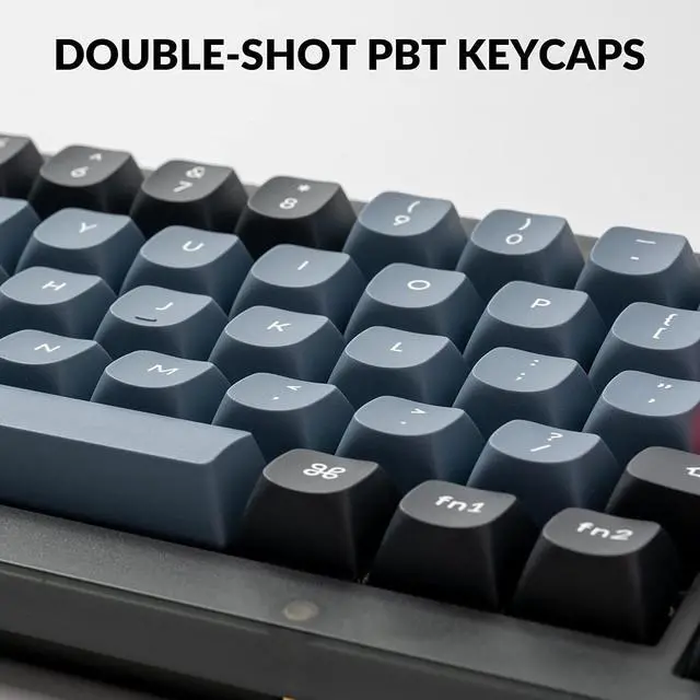 Alt view image 6 of 7 - Keychron V2 Wired Custom Mechanical Keyboard Knob Version, 65% Layout QMK/VIA Programmable with Hot-swappable Keychron K Pro Brown Switch Compatible with Mac Windows Linux (Frosted Black-Translucent)