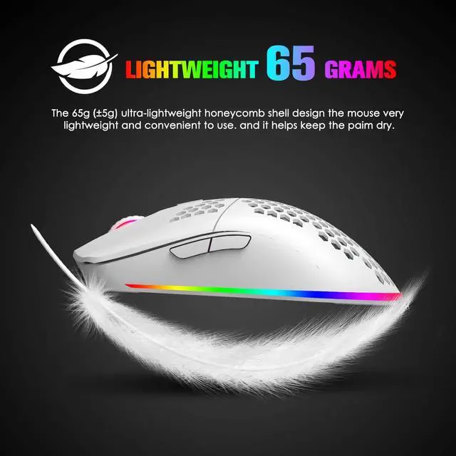 Alt view image 6 of 7 - 60% Gaming Keyboard and Mouse and Mouse pad Combo,3 in 1 Wired RGB Backlight Bundle with Mechanical Keyboard,12000 DPI Mouse for PC Gamers,Xbox,PS4 Users(White)