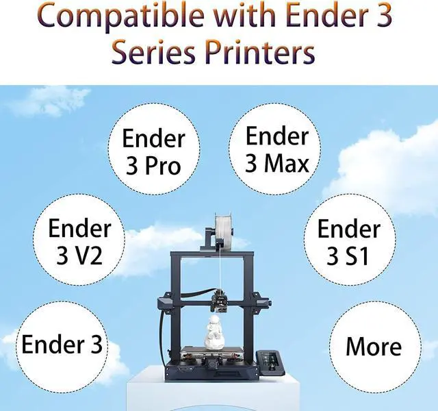 Alt view image 6 of 6 - Creality Sprite Direct Drive Extruder Pro Kit, All Metal Extruder Upgrade Kit for Ender 3/Ender 3 v2/Ender 3 Pro/Ender 3 Max 3D Printer,Dual Gear Dual Fan Design,Support BL Touch/CR Touch
