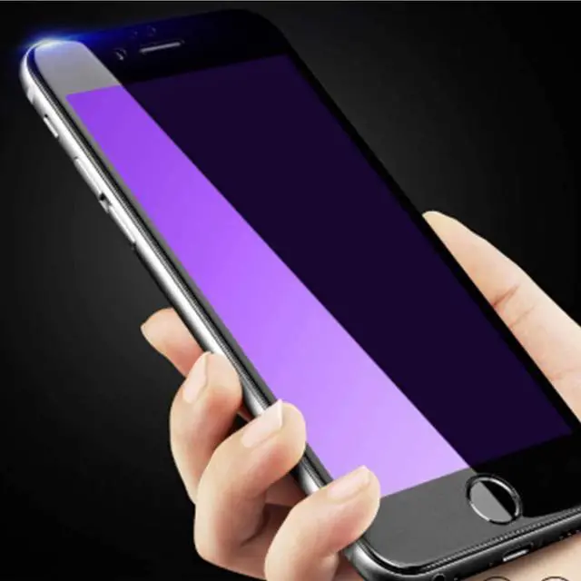 Alt view image 6 of 7 - ZenHoo For iPhone 8 Plus, iPhone 7 Plus, Anti Blue Light [Eye Protection] Tempered Glass Screen Protector, Welcome to consult
