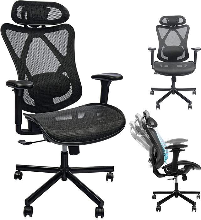 Chair, Ergonomic Office Chair, High Back Desk Chair with Headrest