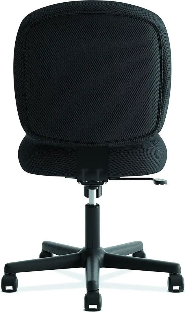 Alt view image 3 of 6 - HON ValuTask Low Back Task Chair - Mesh Computer Chair for Office Desk, Black (HVL210)