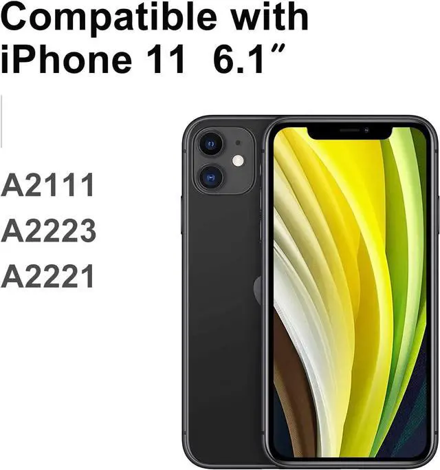 Alt view image 2 of 6 - Screen Replacement for iPhone 11 LCD Retina 6.1' FHD Display COF Touch Screen Digitizer with Repair Tool Kits, Waterproof Tape, Screen Protector(for Model A2111, A2223, A2221)