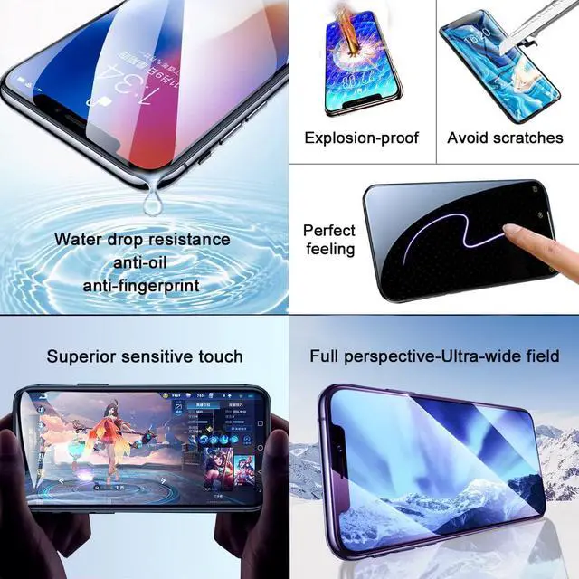 Alt view image 7 of 7 - for iPhone XR LCD Screen Replacement 6.1 Inch Frame Assembly Display and 3D Touch Screen Digitizer with Repair Tools Kit for A1984/A2105/A2106/A2108 with Waterproof Adhesive Tempered Glass
