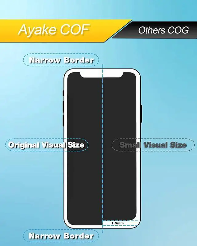 Alt view image 3 of 6 - for iPhone 11 Pro Screen Replacement, 5.8-inch, LCD Display and Touch Digitizer Full Assembly with Repair Tool Kits Waterproof Tape and Screen Protector True Tone Programmable