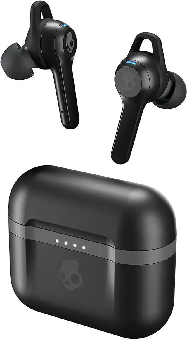 Main image of Indy Evo in-Ear Wireless Earbuds 30 Hr Battery Microphone Works with iPhone Android and Bluetooth Devices - Black