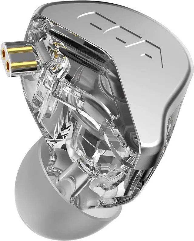 Alt view image 2 of 7 - CRA in Ear Monitor Headphones Ultra-Thin Diaphragm Dynamic Driver IEM Earphones Clear Sound & Deep Bass Wired Gaming Earbuds with Tangle-Free Detachable Cable for Singer Musicians Drummers DJ