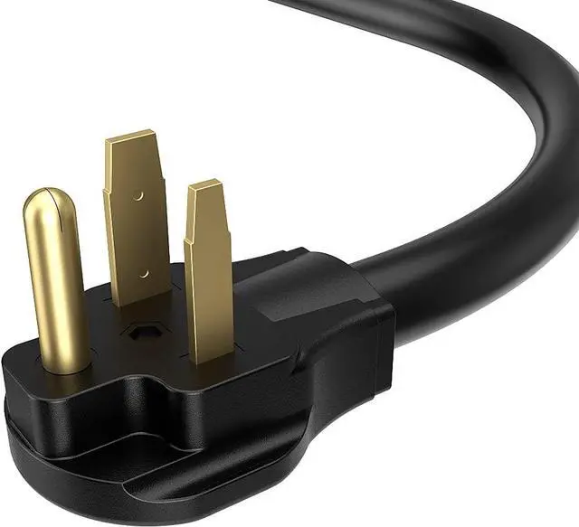 Alt view image 3 of 5 - HENGYI NEMA 6-50P to 14-50R Welder Electric Vehicle Charging Adapter with 6-AWG Heavy Duty Adapter Cord for Tesla,250V,50AMP,3-Prong,1.5FT