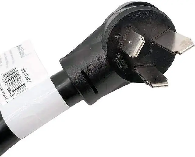 Alt view image 2 of 3 - Parkworld Range/Stove/Oven Plug NEMA 10-50P to Welder 6-50R Welding Adapter Cord 50A 250V, 6 AWG (1.5FT)