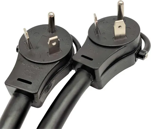 Alt view image 2 of 4 - Parkworld 692361 RV (2) 30A to 50A V Adapter Cord, (2) TT-30P Male to 14-50R Female, 1.5FT