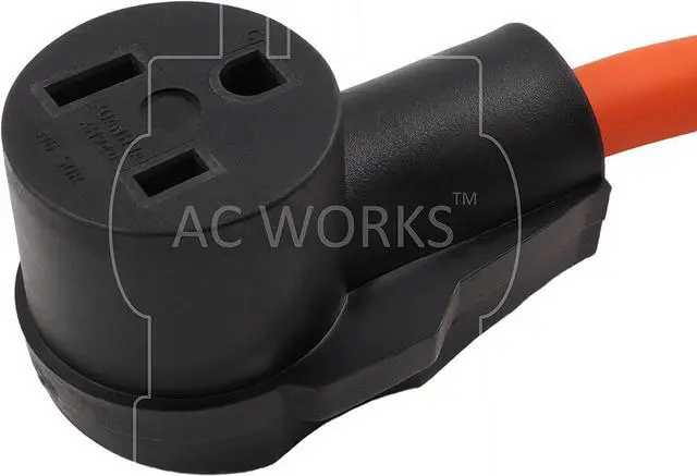 Alt view image 3 of 4 - AC WORKS 6-50 Welder Adapter (L14-30 30A 4-Prong Locking to 6-50)