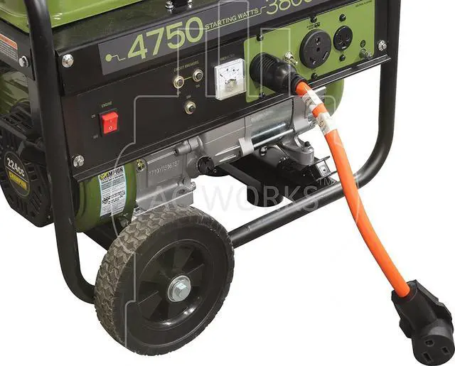 Alt view image 4 of 4 - AC WORKS 6-50 Welder Adapter (L14-30 30A 4-Prong Locking to 6-50)