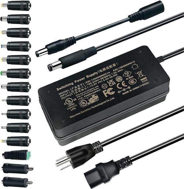 12V 5A Power Supply AC/DC Adapter