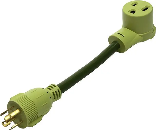 Main image of NemaTech NEMA L14-30P To 6-50R, 12 AWG, 30AMP for Generators Welder Tesla Electric Vehicle EV Adapter Cable (1 ft)