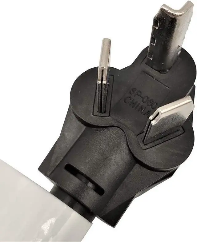 Alt view image 2 of 4 - Parkworld 61469 Dryer Adapter Cord, 220V/250V to 110V/125V Power Converter, Dryer 3-Prong 10-30P Male to (3) 5-15R Female Household Tri Outlet with Lighted, Output 125V, 14 inch