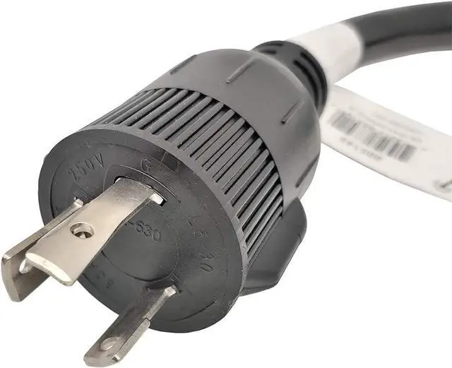 Alt view image 2 of 4 - Parkworld 885149 Adapter Cord 30 AMP Twist Lock L6-30 Plug Male to Locking 20 Amp L6-20 Receptacle Female