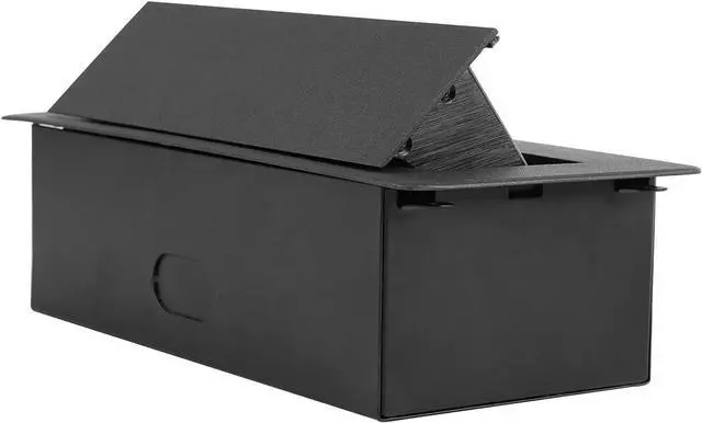 Alt view image 3 of 5 - WEBANG Desktop Pop Up Socket with 3 Outlets & 2 USB Ports (Connection Box Desktop Pop Up Outlet)
