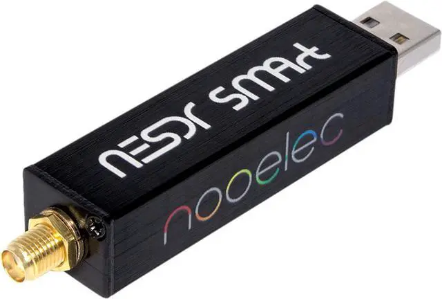 Alt view image 3 of 6 - Nooelec RTL-SDR v5 SDR - NESDR Smart HF/VHF/UHF (100kHz-1.75GHz) Software Defined Radio. Premium RTLSDR w/ 0.5PPM TCXO, SMA Input & Aluminum Enclosure. RTL2832U & R820T2 (R860)-Based Radio