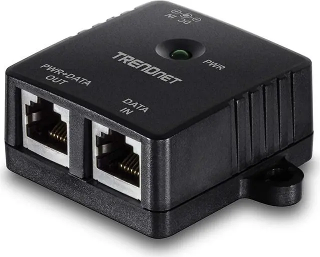 Main image of TRENDnet Gigabit Power Over Ethernet Injector, TPE-113GI (Version 3.0R), Full Duplex Gigabit Speeds, Connect Devices Up to 100m (328 ft), Wall Mount, Connect Network Devices Up to 100M (328 ft.)