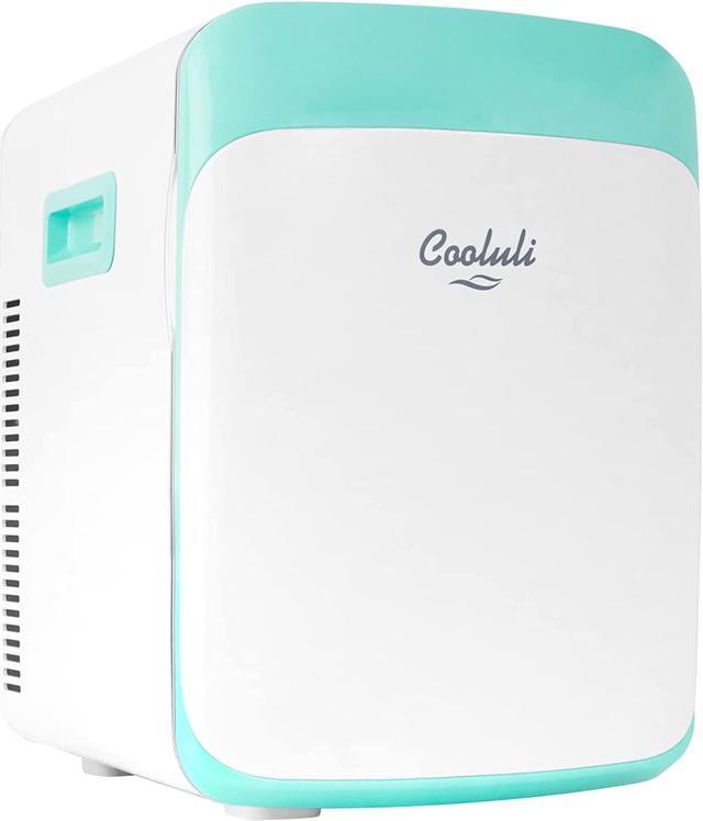Cooluli 15L Mini Fridge for Bedroom - Car, Office Desk & College Dorm Room  - 12V Portable Cooler