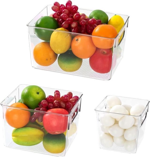  ClearSpace Plastic Storage Bins – Perfect Kitchen Organization  or Pantry Storage – Fridge Organizer, Pantry Organization and Storage Bins,  Cabinet Organizers : Home & Kitchen