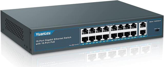 16 Ports Full Gigabit Desktop Ethernet Switch