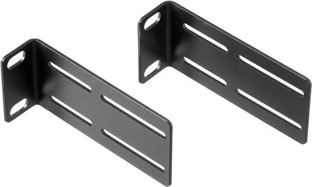 Alt view image 7 of 7 - MokerLink Adjustable Rack Mount Ear for 17.3 inch Switches, Compatible for HP/HPE/ProCurve/Aruba/OfficeConnect Network Switch