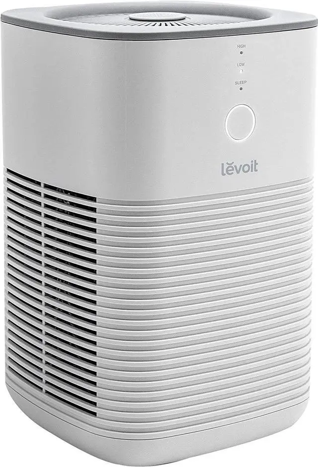 Main image of Air Purifier for Home Bedroom, Fresheners Filter Small Room Cleaner with Fragrance Sponge for Smoke, Allergies, Pet Dander, Odor, Dust Remover, Office, Desktop, Table Top, 1 Pack, White