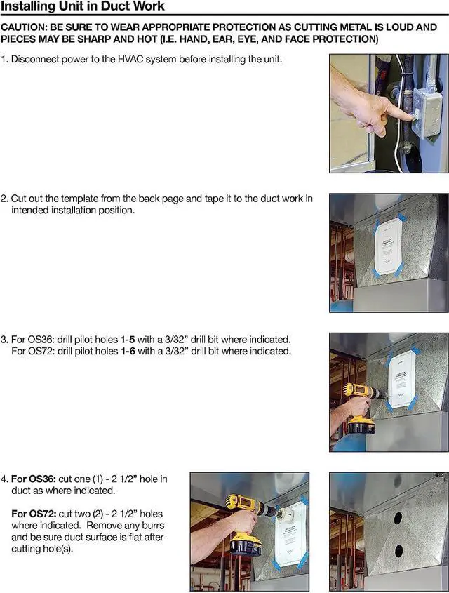 Alt view image 5 of 6 - OdorStop OS361 36W UV Air Purifier with 16-in Bulbs