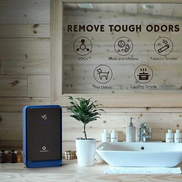 Alt view image 7 of 7 - Airthereal AH1000 Portable Ozone Machine for Water and Air - 1000 mg/h, Multipurpose Liquid Ozonator with Negative Ion and Timer