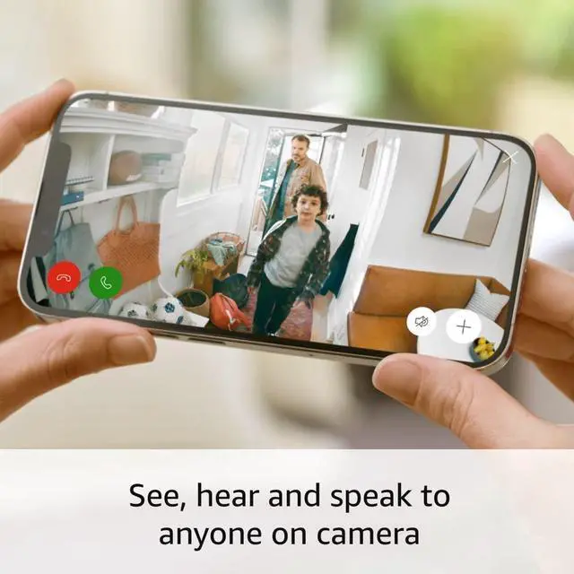 Alt view image 3 of 6 - Indoor Cam (newest model)  Home or business security in 1080p HD video White