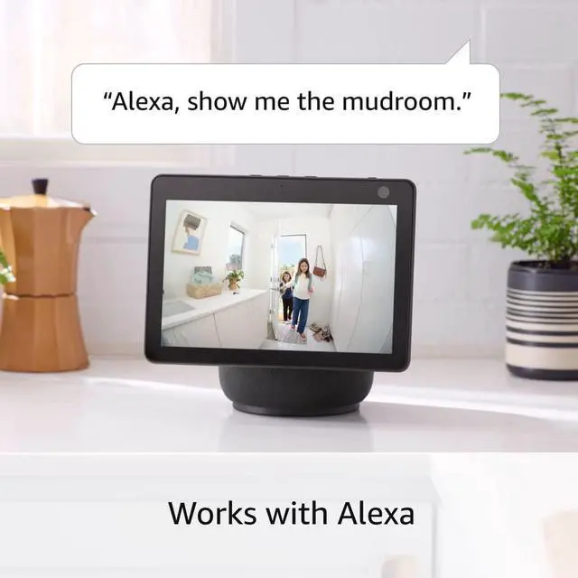 Alt view image 6 of 6 - Indoor Cam (newest model)  Home or business security in 1080p HD video White