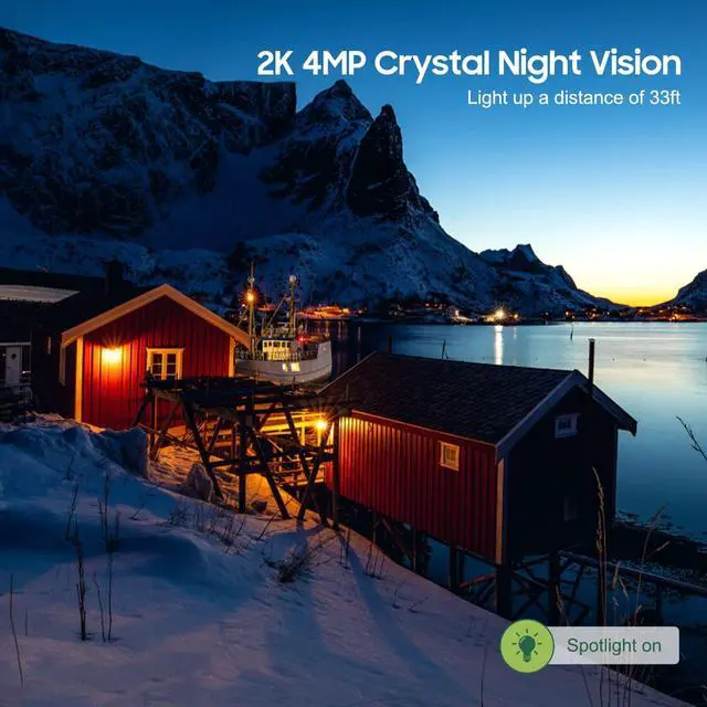 Alt view image 7 of 7 - Manshur® 4G LTE Cellular Security Camera Outdoor Wireless, Cameras Without WiFi Needed 360°PTZ 2K/3MP Color Night Vision, 2 Way Talk, PIR Motion Detection, Spotlight, No WiFi Supported, IP66, Cloud