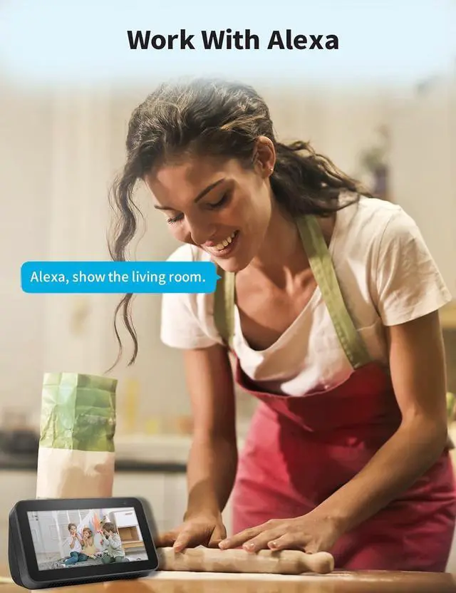 Alt view image 4 of 7 - Tonton 4K Ultra HD Wireless Security Camera System with 10CH NVR Recorder,Dual WiFi,Human&Vehicle Detection,Email Alert,Support Alexa,Plug and Play,NO HDD Included-White