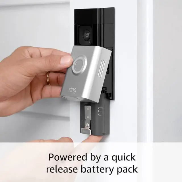 Alt view image 5 of 6 - Ring Battery Doorbell Plus | Head-to-Toe HD+ Video, motion detection & alerts, and Two-Way Talk (2023 release) with Ring Chime Pro