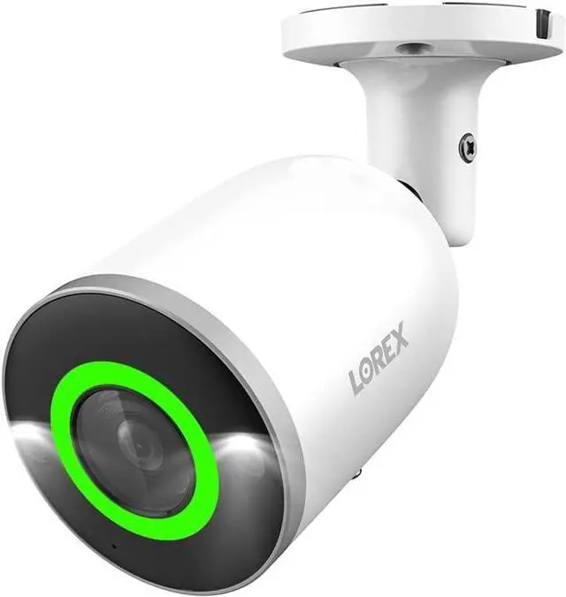 Main image of Lorex 4K Deterrence Bullet AI PoE IP Wired Add-On Metal Home Security Camera - Smart Security Lighting, Color Night Vision, and Smart Motion Detection Plus