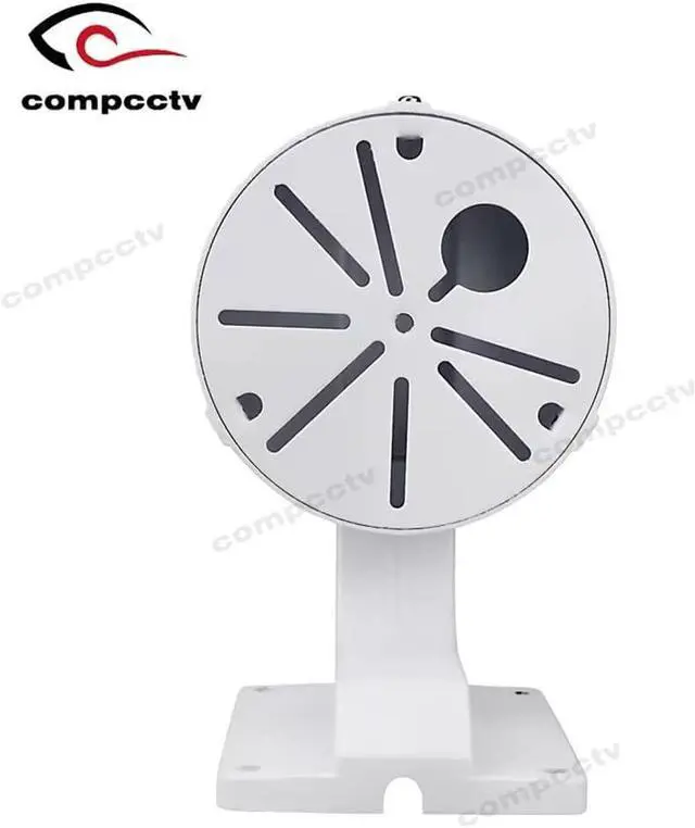 Alt view image 6 of 7 - Security Camera Mount Bracket, Aluminum Indoor Outdoor Wall Mount Bracket L-Type Bracket for CCTV Security Dome IP Camera Mounting,Universal outdoor Security Camera Junction Box Mount Bracket