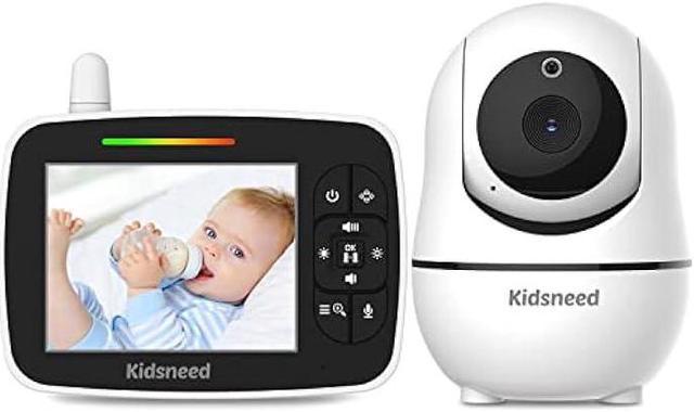 Babyphone Caméra Baby Phone Vidéo Vision Nocturne VOX Capteur de  Température