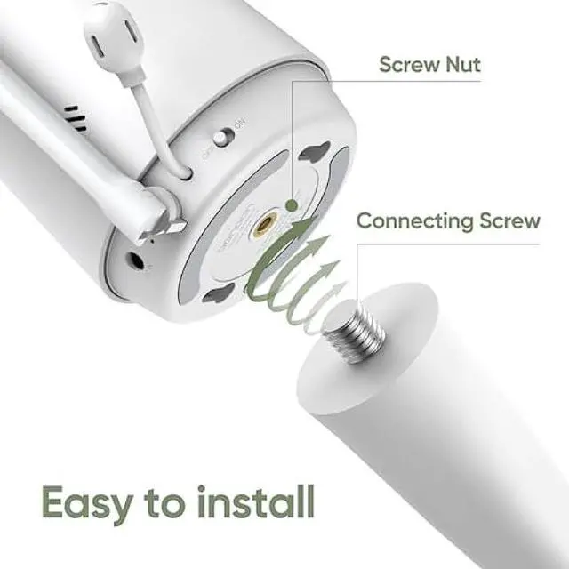 Alt view image 2 of 7 - bonoch Baby Monitor Mount Baby Monitor BBM01/ BBM03/ BBM05/ BBM04, Crib Mount Camera Holder Wall Mount Flexible Mount Versatile Twist Mount Without Wall Damage, Baby Camera Stand for Crib Nursery