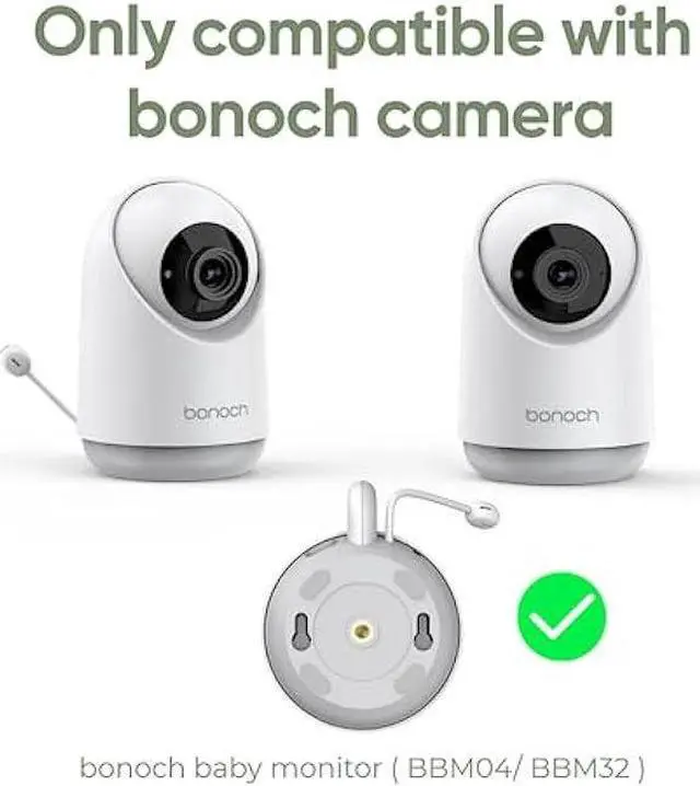 Alt view image 6 of 7 - bonoch Baby Monitor Mount Baby Monitor BBM01/ BBM03/ BBM05/ BBM04, Crib Mount Camera Holder Wall Mount Flexible Mount Versatile Twist Mount Without Wall Damage, Baby Camera Stand for Crib Nursery