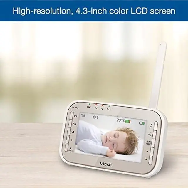 Alt view image 4 of 7 - VTech VM305 Pan & Tilt Accessory Camera  Requires a VTech VM343 Baby Monitor to Operate