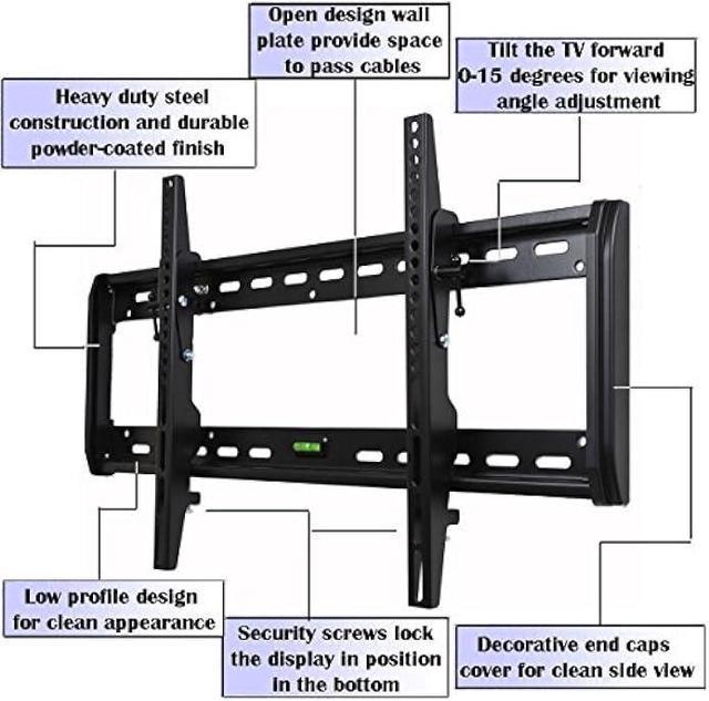  VideoSecu Soporte de pared inclinable para TV LG de 50  pulgadas, 55 pulgadas, 60 pulgadas, 65 pulgadas, 55LB5900, 55LB6100,  55UB9500, 55LB5550, 55UB8500, 55UB8300, 60LB5200, 60LB5900, 60UB8200 60 :  Electrónica